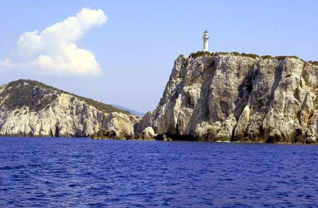 La punta sud di Lefkada "Il salto di Saffo"